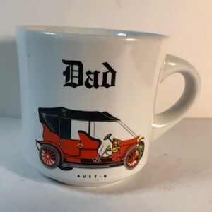 Vintage Austin Car “Dad” Coffee Mug 10oz